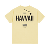 AVVA BRAND Havvaii Island Tee FADED PINEAPPLE