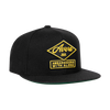 AVVA BRAND Diamondhead Snapback Hat BLACK