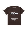 AVVA BRAND Ammo Box SS Tee CHOCOLATE BROWN