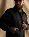AVVA BRAND Black Palm Work Jacket