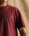 AVVA BRAND Blurred Vision Pocket Tee
