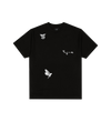 AVVA BRAND Fire Globe SS Tee BLACK