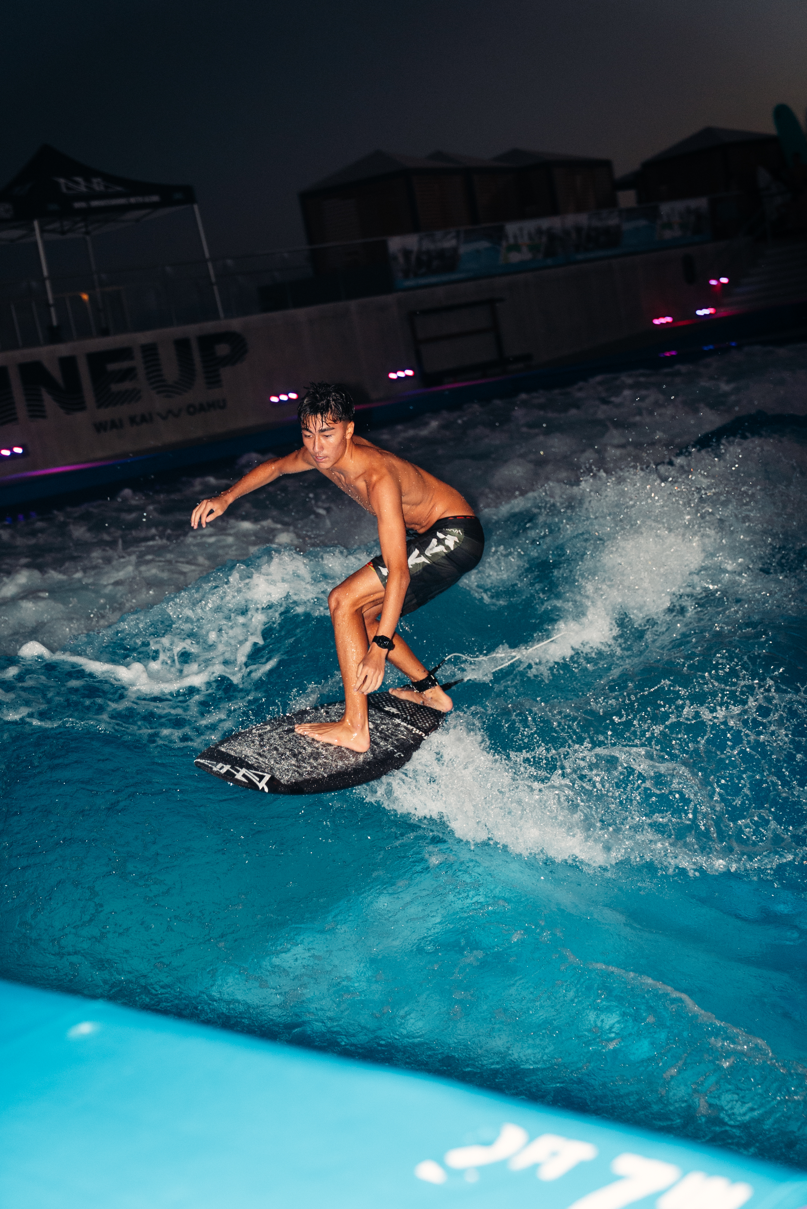 Kielan at the Wai Kai Surf Show