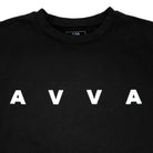 FRONT VIEW CLOSE UP OF EXPEDITION CREW AVVA LOGO ON CHEST PEICE OF THE CREW