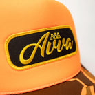 AVVA Cursive FOAM TRUCKER -ORANGE CAMO AVVA Brand