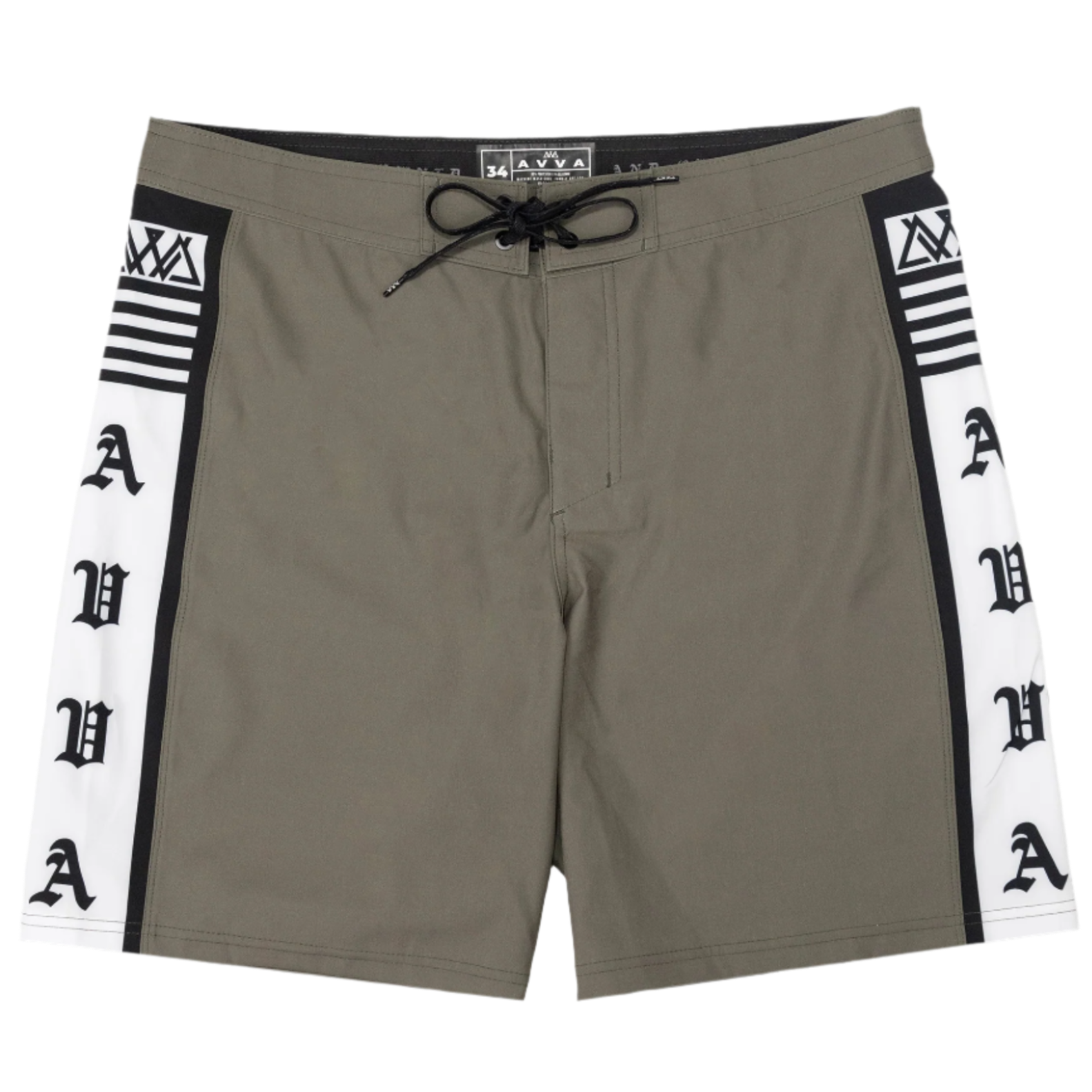 Avva Brand KOA Boardshort Black 36