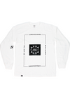 FRONT PRODUCT IMAGE OF DIESEL WHITE LONG SLEEVE TEE