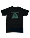 FRONT PRODUCT IMAGE OF FIN BOX BLACK TEE