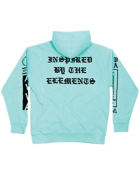 BACK PRODUCT IMAGE OF REPRESENT 2.0 MINT HOODIE
